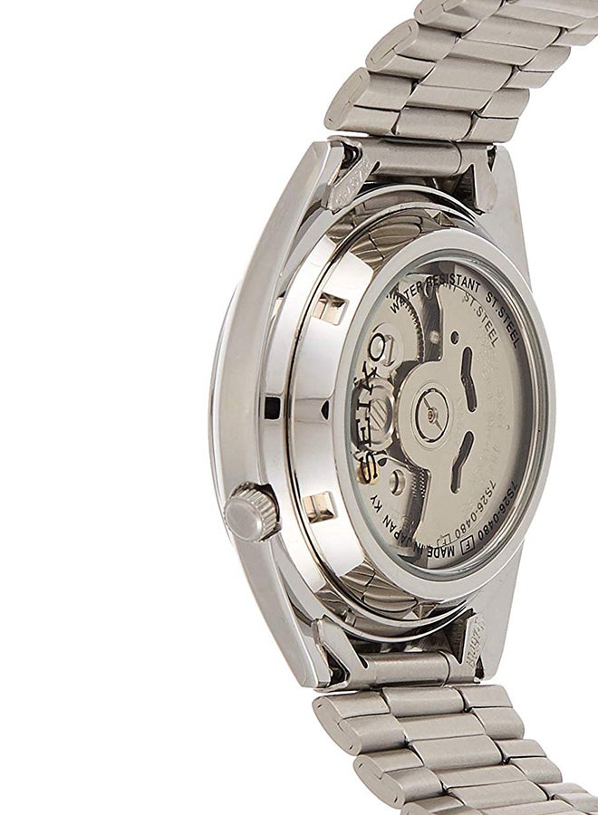 Seiko Men's Classic Round Shape Stainless Steel Analog Wrist Watch 38 mm - Silver - SNXS79J1  - Image 3
