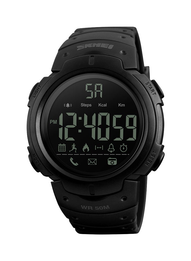 SKMEI - Water Resistant Smartwatch Black - Image 1