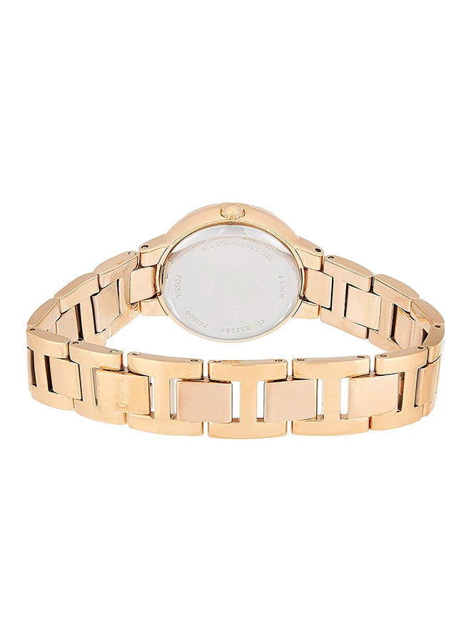 FOSSIL women Stainless Steel Analog Wrist Watch ES3284  - Image 2