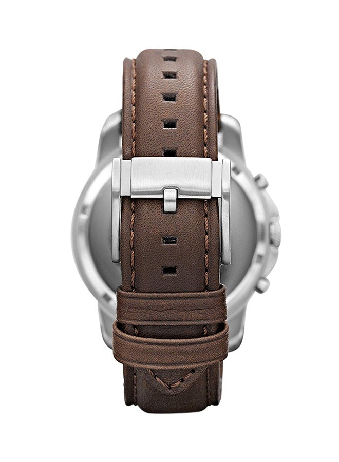 FOSSIL Men's Grant Chronograph Watch FS4813 - 44 mm - Brown  - Image 3