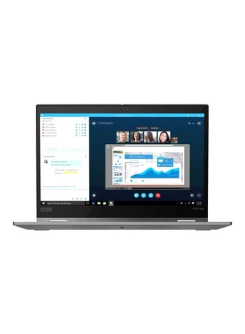 ThinkPad X390 Yoga Convertible 2-In-1 Laptop With 13.3-Inch Display, Core i7 Processor/16GB RAM/512GB SSD/Intel UHD Graphics 620 Silver