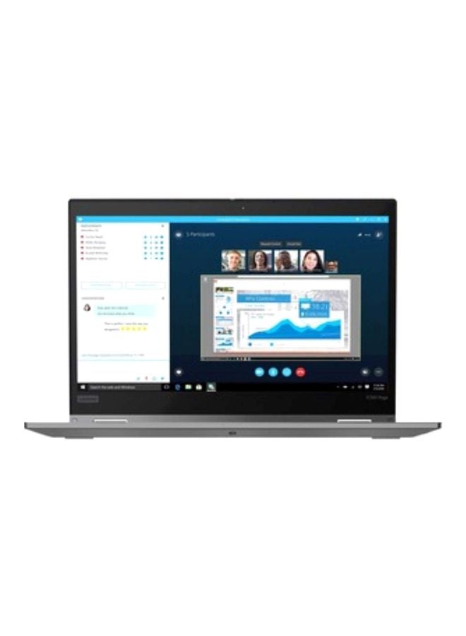 Lenovo - ThinkPad X390 Yoga Convertible 2-In-1 Laptop With 13.3-Inch Display, Core i7 Processor/16GB RAM/512GB SSD/Intel UHD Graphics 620 Silver - Image 1
