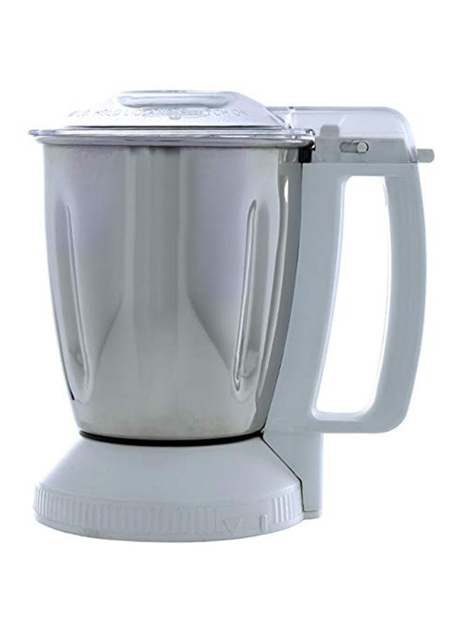 Panasonic - Electric Mixer Grinder 1000.0 ml 1000.0 W Mx-ac210 White/Silver - Image 1