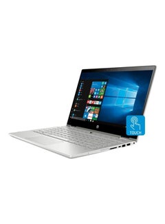 HP Pavilion x360 2-In-1 Convertible (Upgraded Version) Laptop With 14-Inch Display, Core i5 Processor/8GB RAM/256GB SSD/Intel UHD Graphics 620 /International Version English Black/Silver  - Image 4