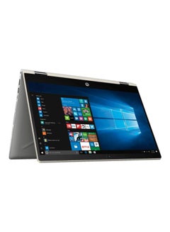 HP Pavilion x360 2-In-1 Convertible (Upgraded Version) Laptop With 14-Inch Display, Core i5 Processor/8GB RAM/256GB SSD/Intel UHD Graphics 620 /International Version English Black/Silver  - Image 2