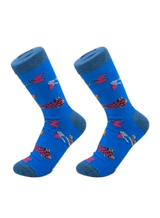 Cotton Long Socks Multicolour - v1583306984/N34962763V_1
