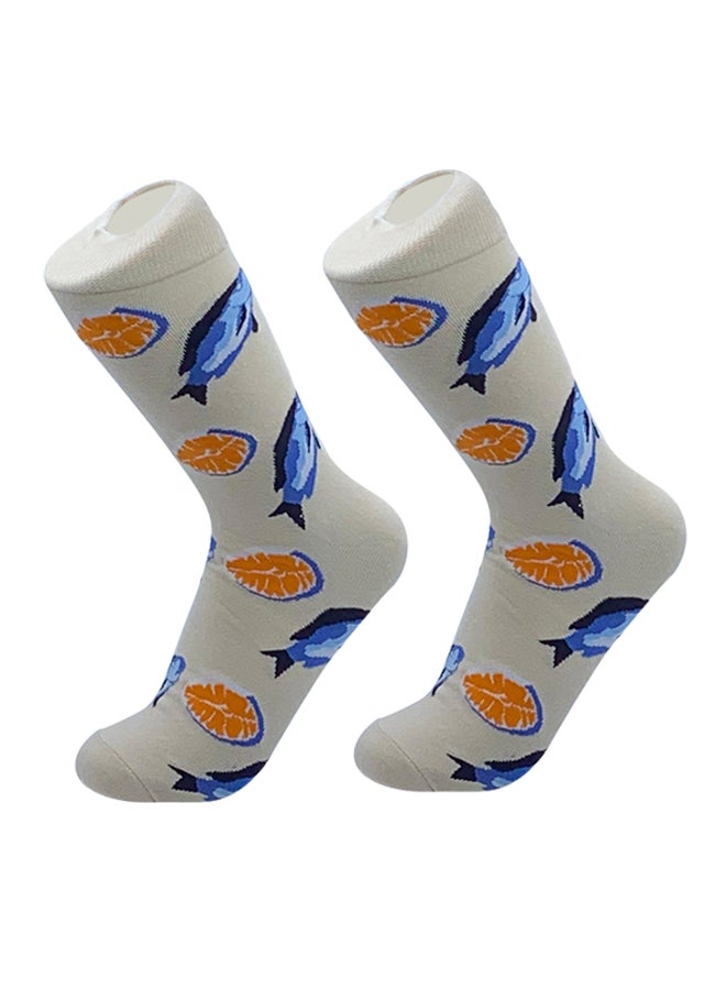 Cotton Long Socks Multicolour