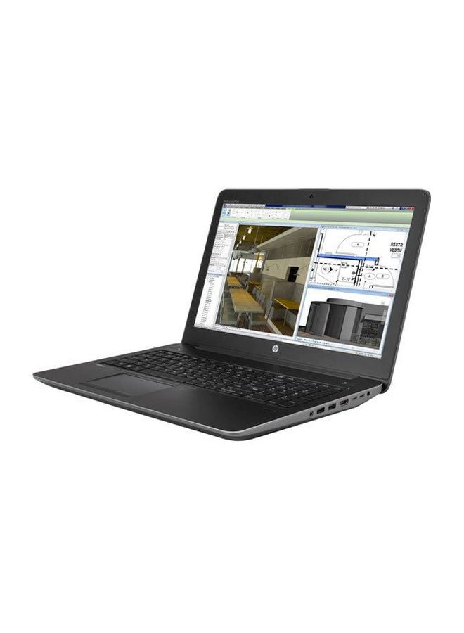 HP ZBook 15 G4 Laptop With 15.6-Inch Display, Core i7 Processor/16GB RAM/512GB SSD/4GB NVIDIA Quadro M2200 Graphic Card Black  - Image 4