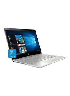 HP Pavilion x360 2-In-1 Convertible (Upgraded Version) Laptop With 14-Inch Display, Core i5 Processor/8GB RAM/256GB SSD/Intel UHD Graphics 620 /International Version English Black/Silver  - Image 3