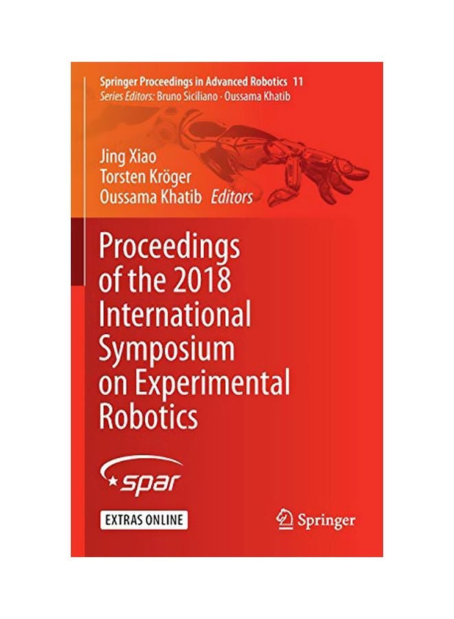 Proceedings Of The 2018 International Symposium On Experimental Robotics hardcover english - 23 Jan 2020 