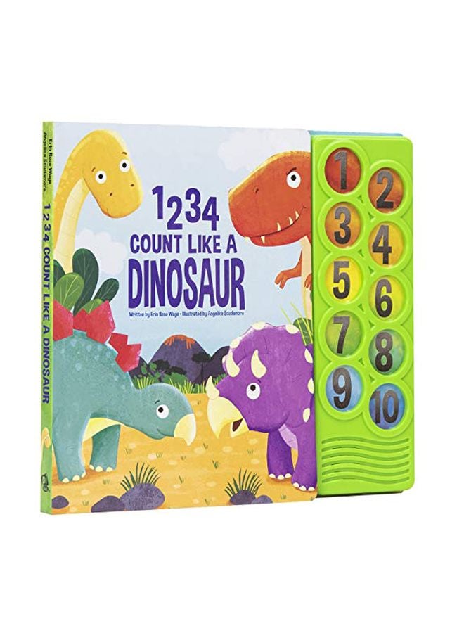 1 2 3 4 Count Like A Dinosaur hardcover english - 01 Jan 2020 