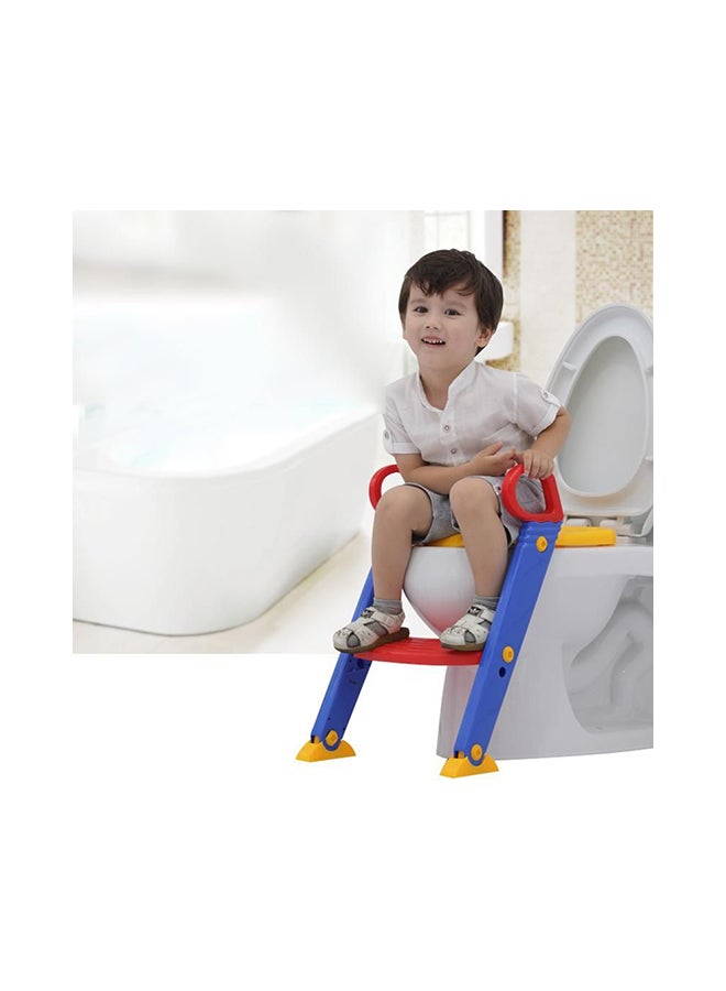 Potty Trainer Seat Chair Kids Toddler With Ladder - Image 3