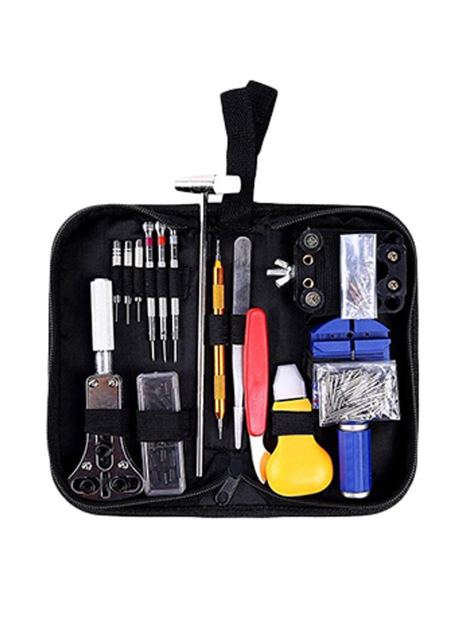 147-Piece Watch Adjustment Repair Tool Kit Set Multicolour 20cm 