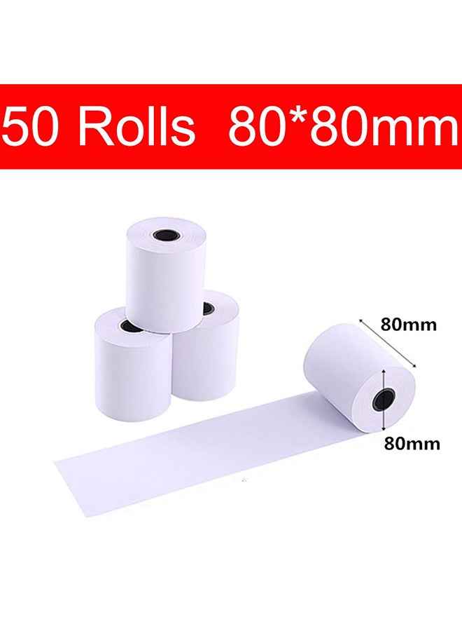 Generic 50-Piece Thermal Paper Roll  - Image 3