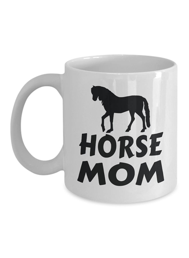 ITALCO Horse Mom Coffee Mug White 