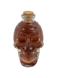Fairly Odd Novelties Skull Shaped Glass Decanter Clear  - Image 1