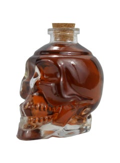 Fairly Odd Novelties Skull Shaped Glass Decanter Clear  - Image 2