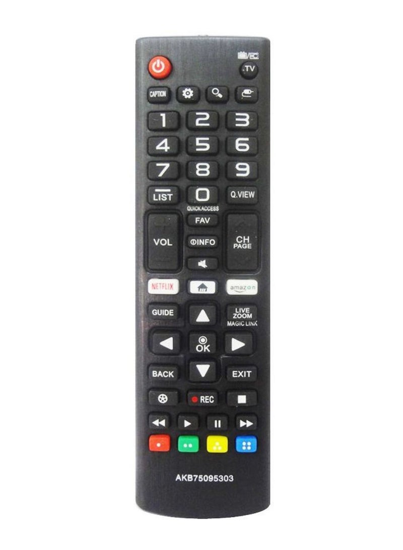 Remote Control For LG TV Black  - Image 1