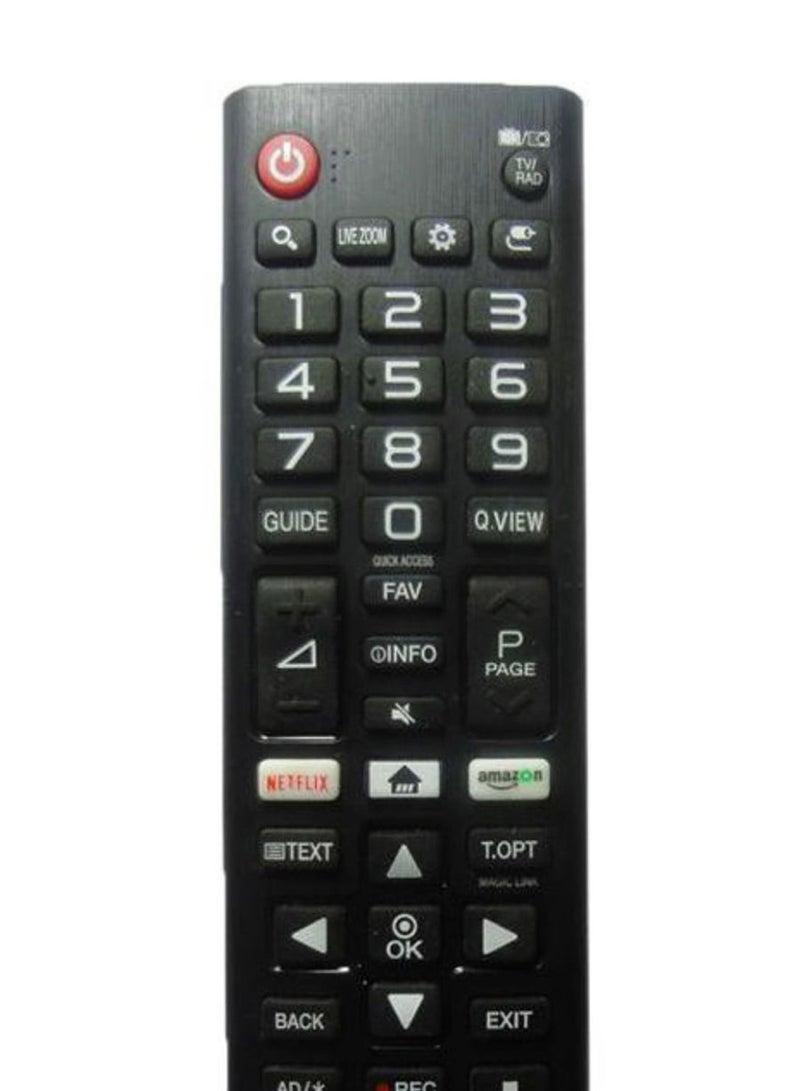 جهاز تحكم عن بعد للتلفزيون لشاشة إل جي أسود - Image 2