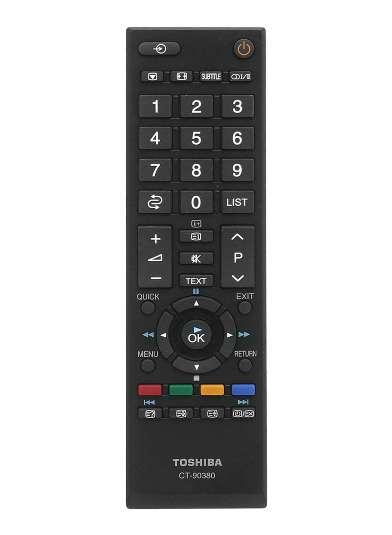 TV Remote Control For Toshiba LCD Screen Black - Image 1