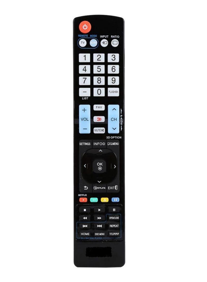 Universal TV Remote Control Black - Image 1