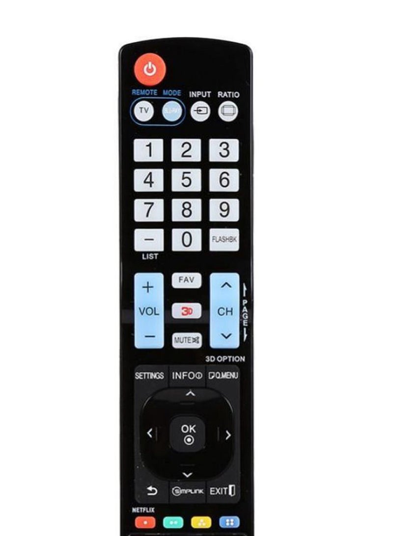 Universal TV Remote Control Black - Image 2