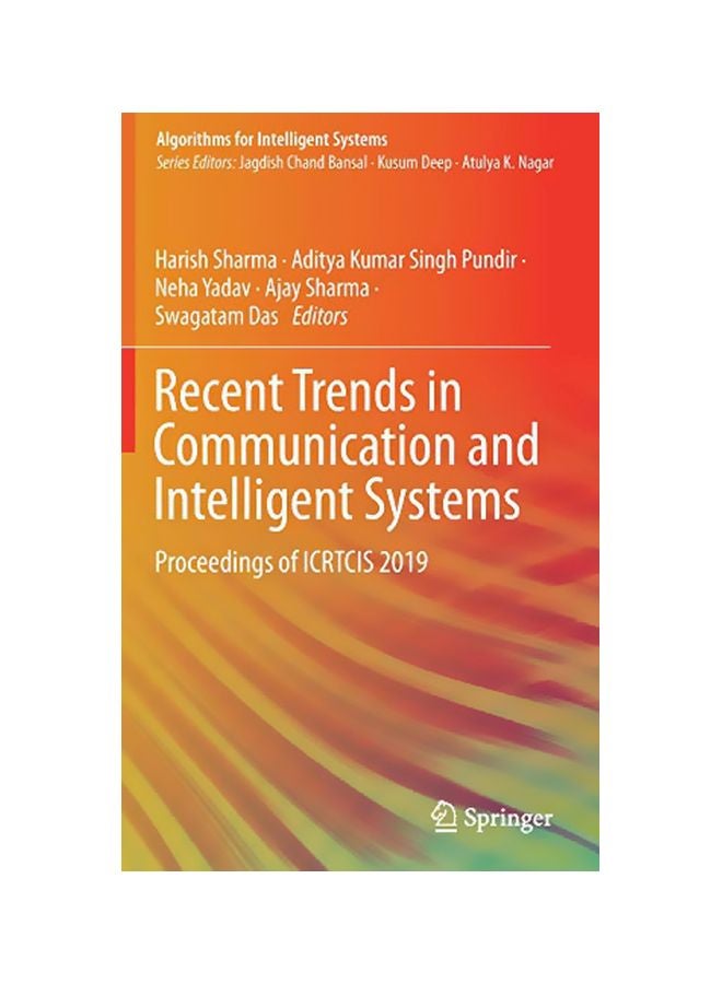 Recent Trends In Communication And Intelligent Systems: Proceedings Of ICRTCIS 2019 hardcover english - 18 January 2020 