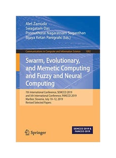 Swarm, Evolutionary, And Memetic Computing And Fuzzy And Neural Computing paperback english - 4 January 2020