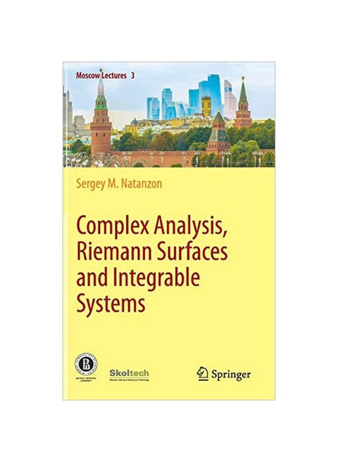 Complex Analysis, Riemann Surfaces And Integrable Systems hardcover english - 30 January 2020