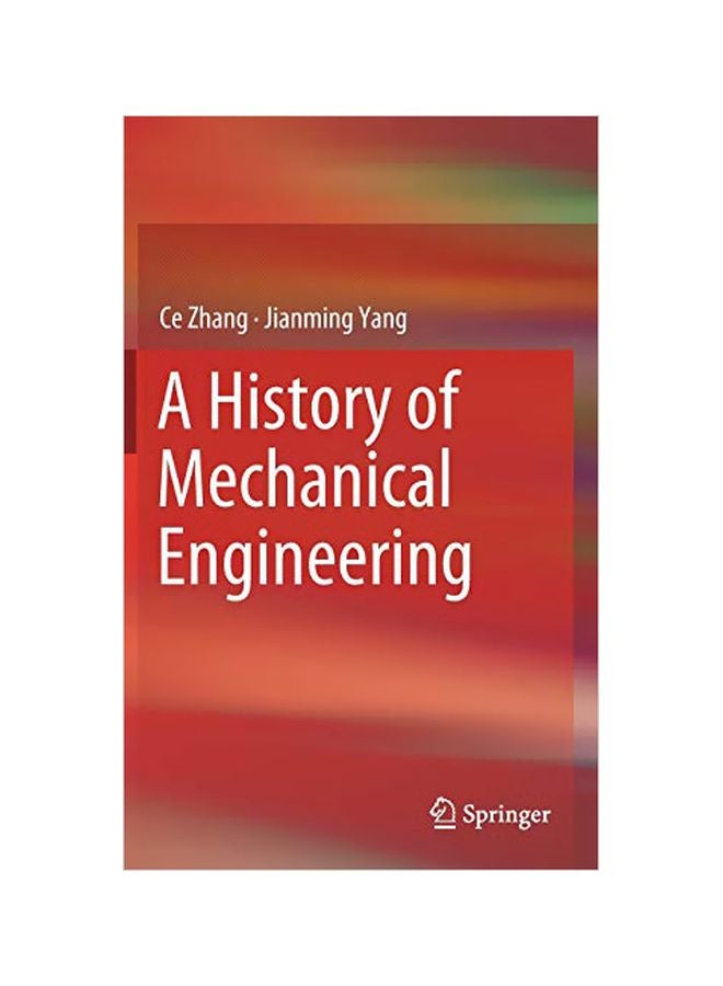 A History Of Mechanical Engineering hardcover english - 27 February 2020 