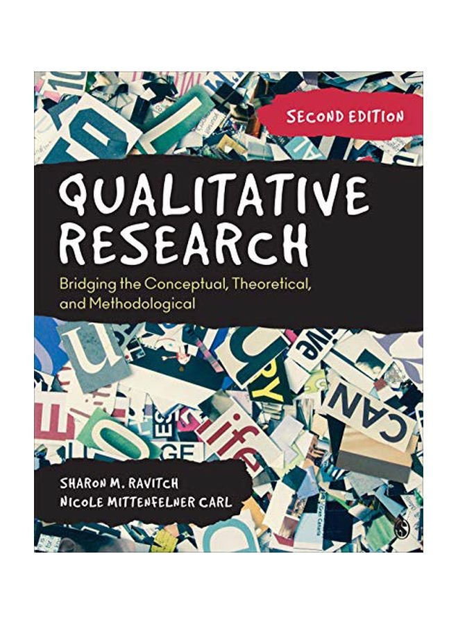 Qualitative Research: Bridging The Conceptual, Theoretical And Methodological Paperback English by Sharon M. Ravitch - 43935 