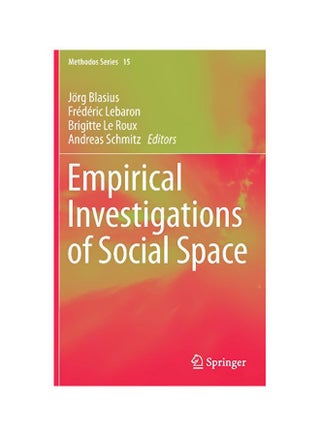 Empirical Investigations Of The Social Space hardcover english - 8 January 2020 - v1583317518/N35246896A_1