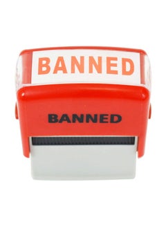 Banned Stamp Red/White