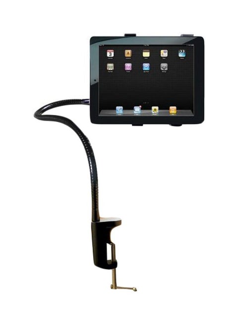 Gooseneck Tablet Table Stand Black