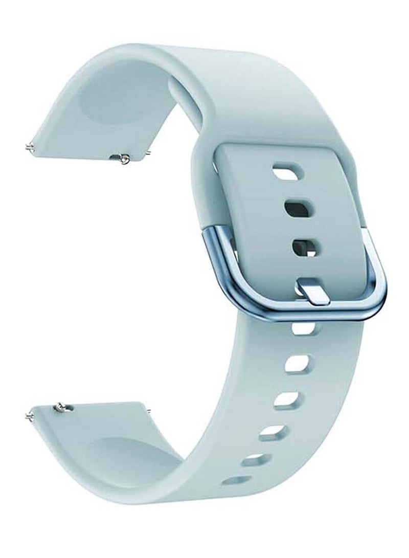 Perfii Official Solid Silicon Replacement Band 20 mm For Amazfit GTR Sky Blue - Image 1