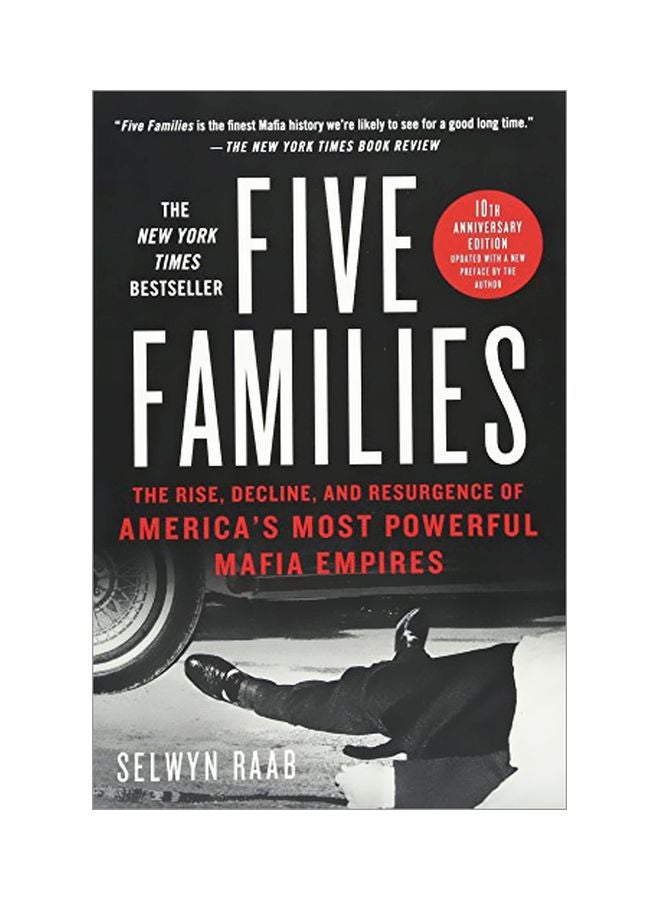 Five Families : The Rise, Decline, And Resurgence Of America's Most Powerful Mafia Empires Paperback English by Selwyn Raab - 42647 