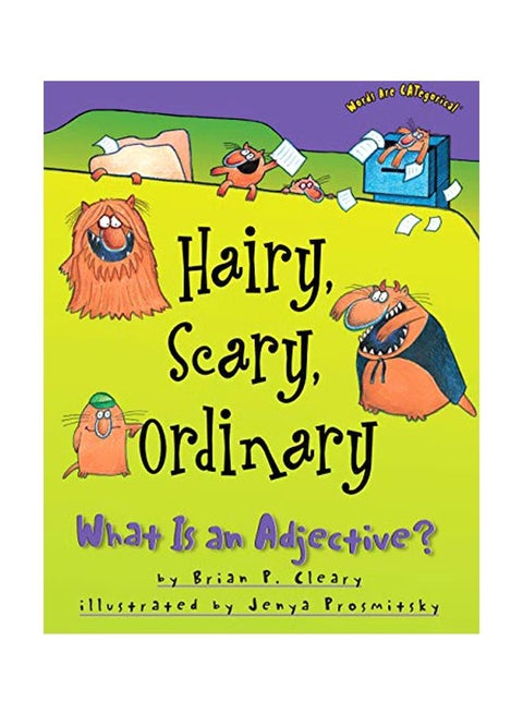 Hairy Scary Ordinary : What Is An Adjective? Paperback English by Brian Cleary - 1 January 2005