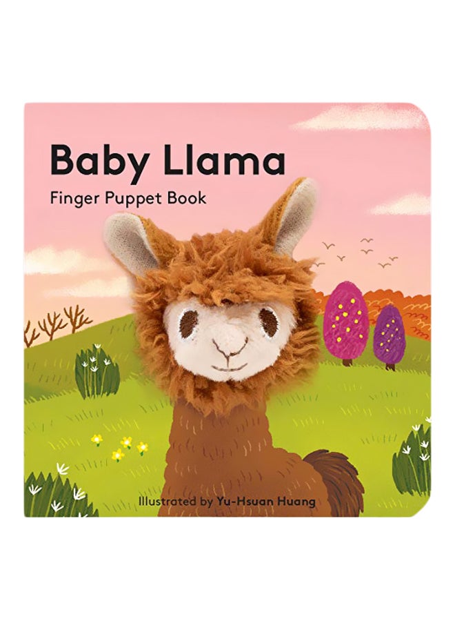 Baby Llama: Finger Puppet Book Board Book English by Chronicle Books - 43690 