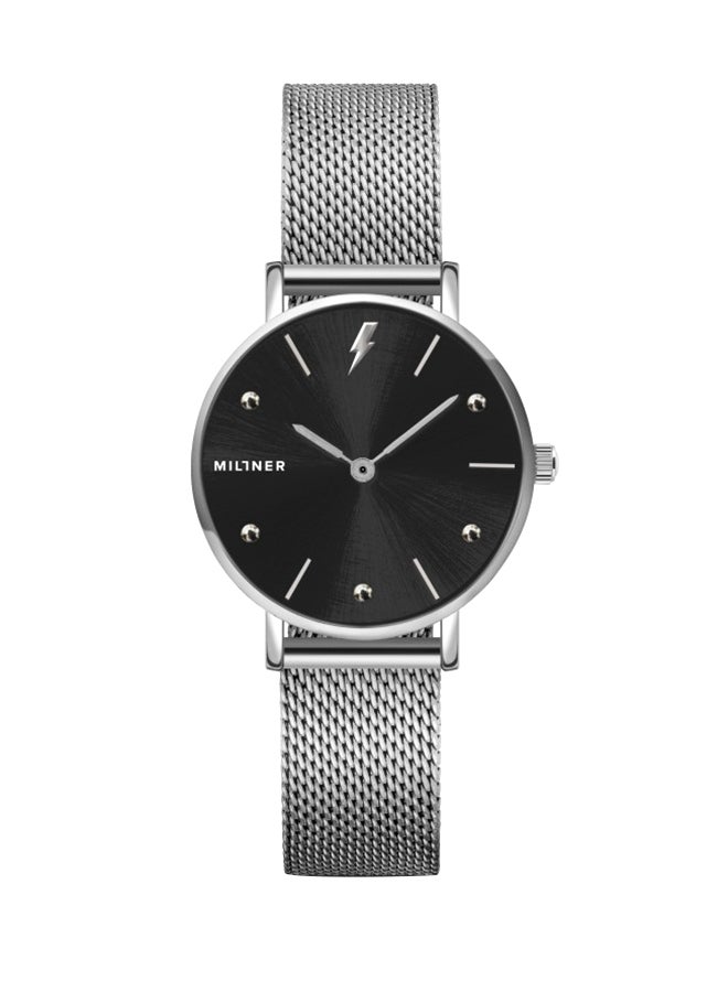 ميلنر ساعة يد بعقارب وسوار معدني مقاس 33 مم طراز 0010902 للنساء - Image 1