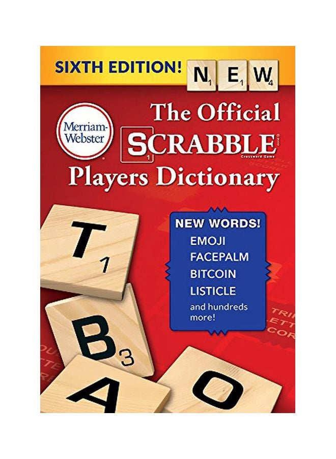 The Official Scrabble Players Dictionary hardcover english - 01-Sep-18 