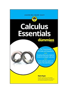 Calculus Essentials For Dummies Paperback English by Mark Ryan - 15-May-19 