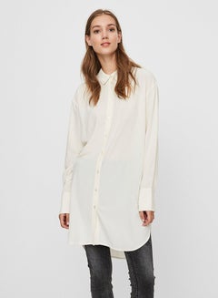Longline Shirt Off-White