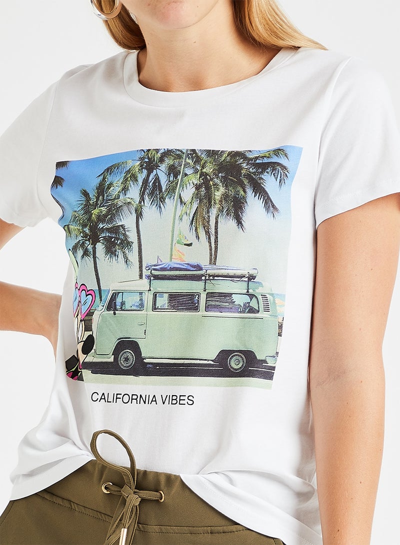 ONLY Minnie Mouse T-Shirt White - Image 4