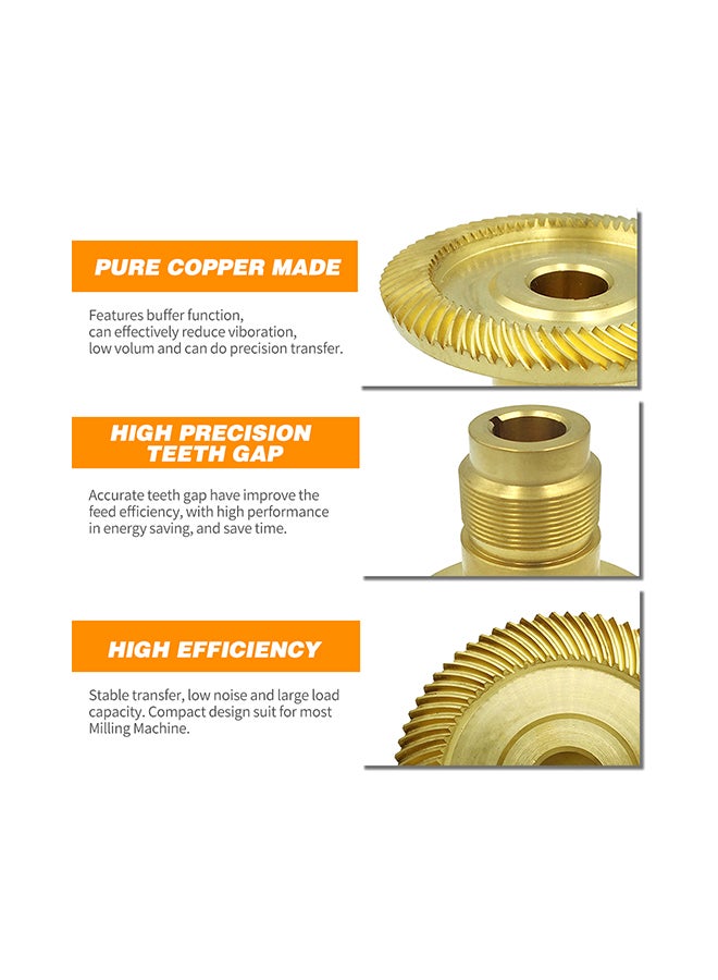 Servo Power Feeder Left Tooth Gold 10x8x10cm - Image 2