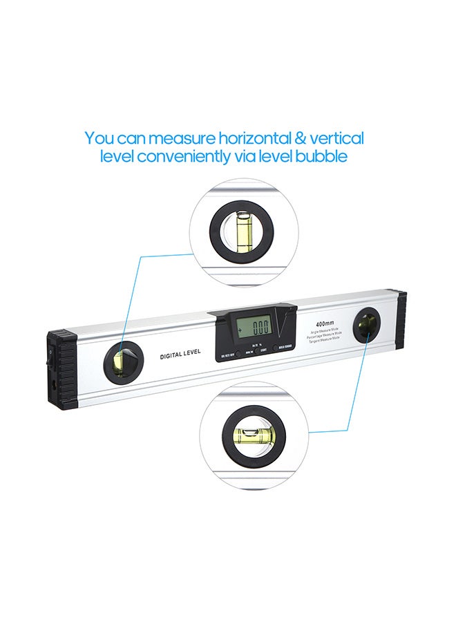Digital La-Ser Measuring Level Angle Meter White/Black - Image 3