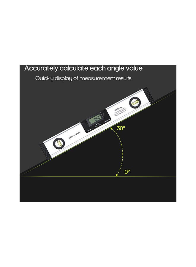 Digital La-Ser Measuring Level Angle Meter White/Black - Image 4