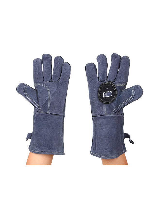 Barbecue Gloves With Bottle Opener Grey 37x3.20x19.50cm - Image 3