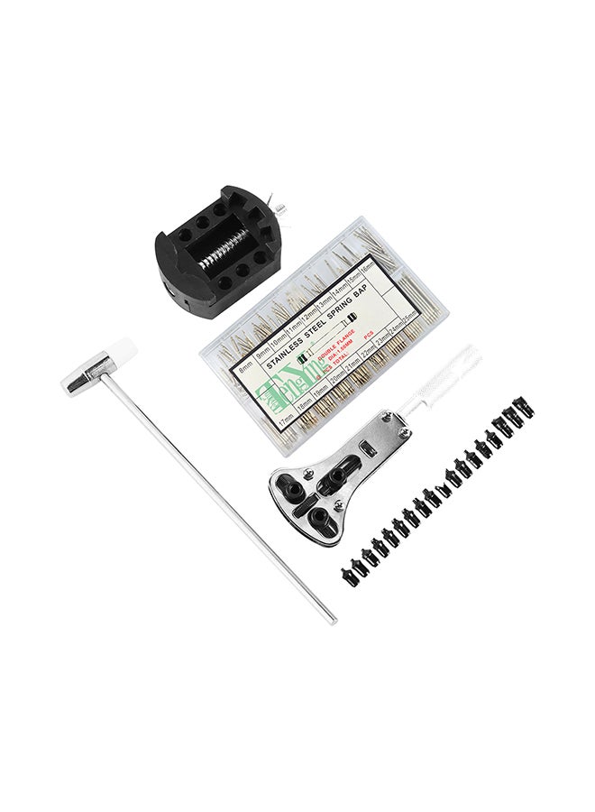 216-Piece Watch Repair Tool Kit With Carrying-Case Multicolour 20x5x10.50cm  - Image 2