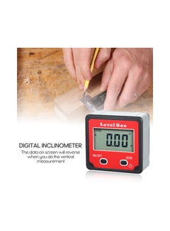 Generic Digital Level Protractor Inclinometer Measuring Tool Multicolour  - Image 2