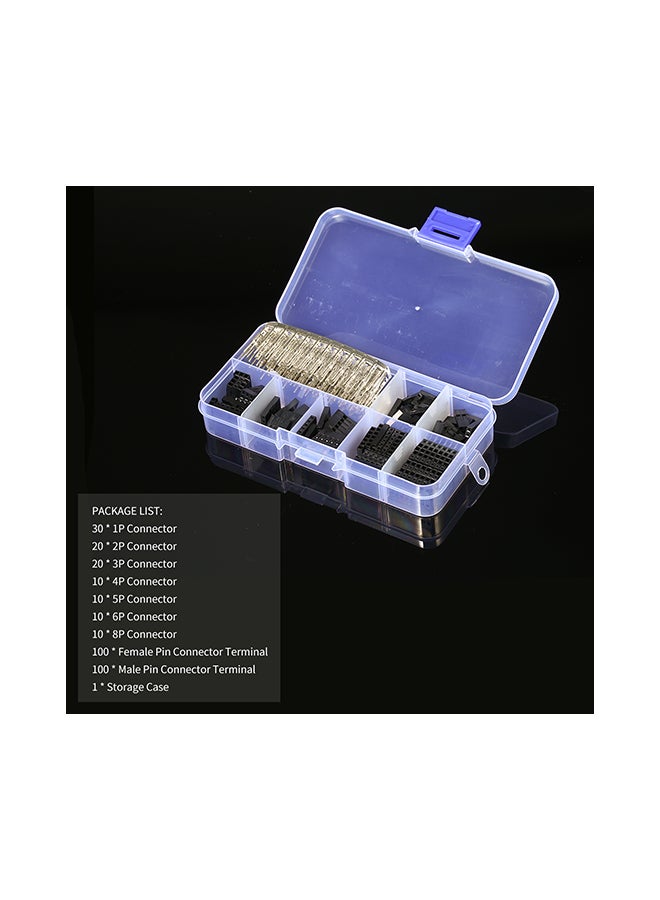 Generic - 310-Piece Dupont Wire Jumper Pin Header Connector Set Multicolour - Image 1